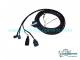 OEM 5M1970161AC RVC RGB trasera Flip Insignia Cámara Cableado / Arnés VW Passat CC, B6, B7, VW Golf 6